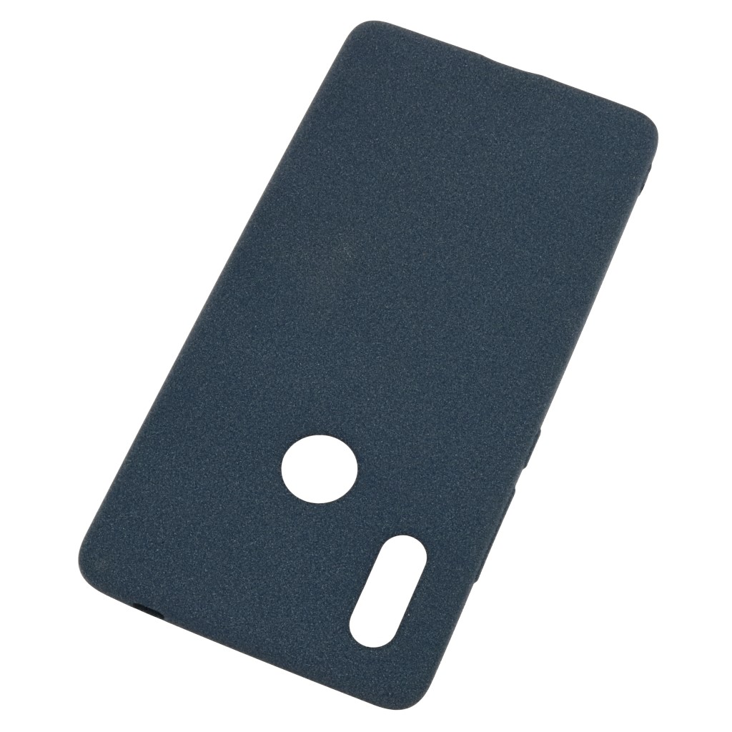Pokrowiec etui silikonowe Plush Case niebieskie Xiaomi Mi 8 SE / 2