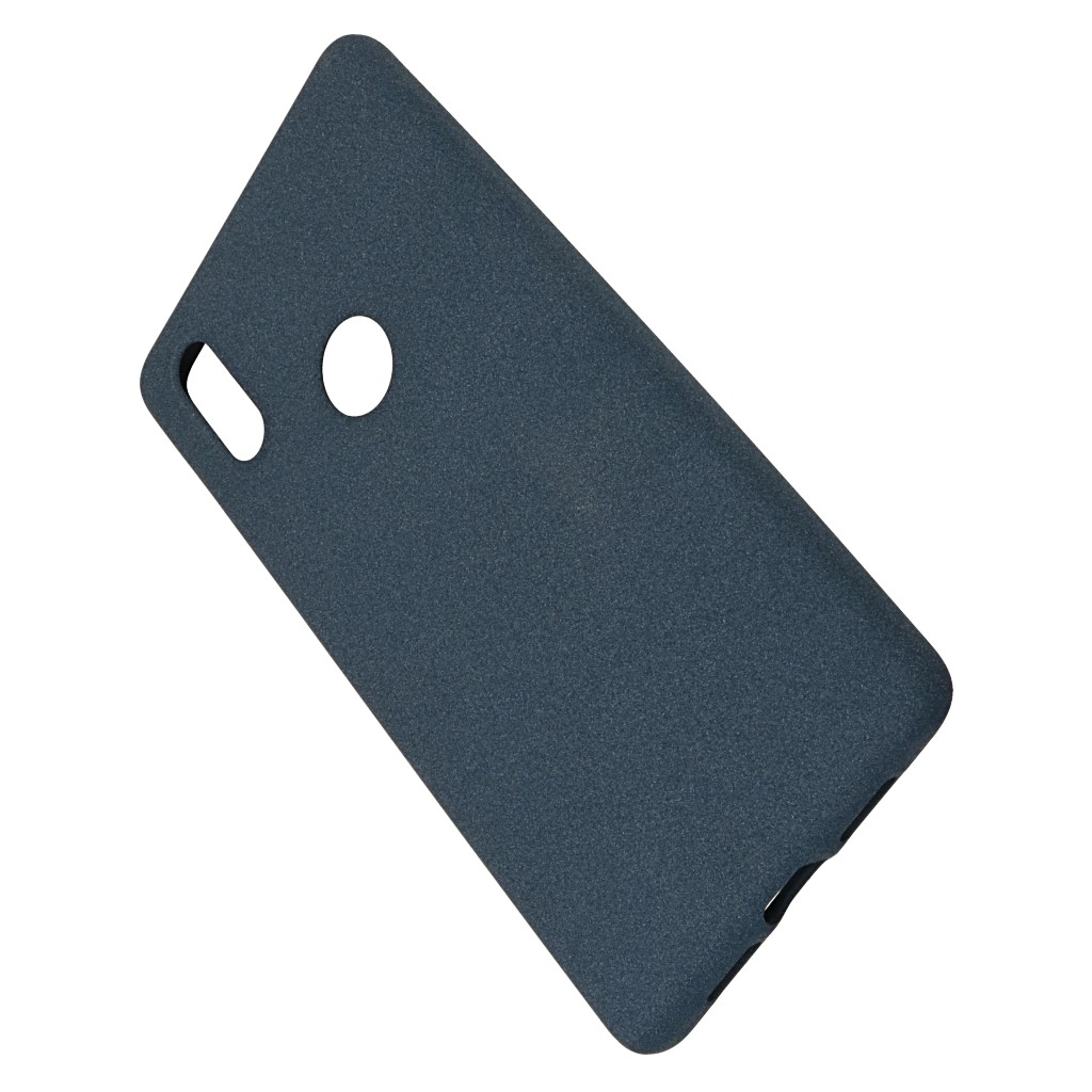 Pokrowiec etui silikonowe Plush Case niebieskie Xiaomi Mi 8 SE / 3