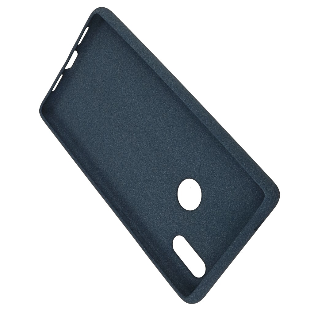 Pokrowiec etui silikonowe Plush Case niebieskie Xiaomi Mi 8 SE / 4