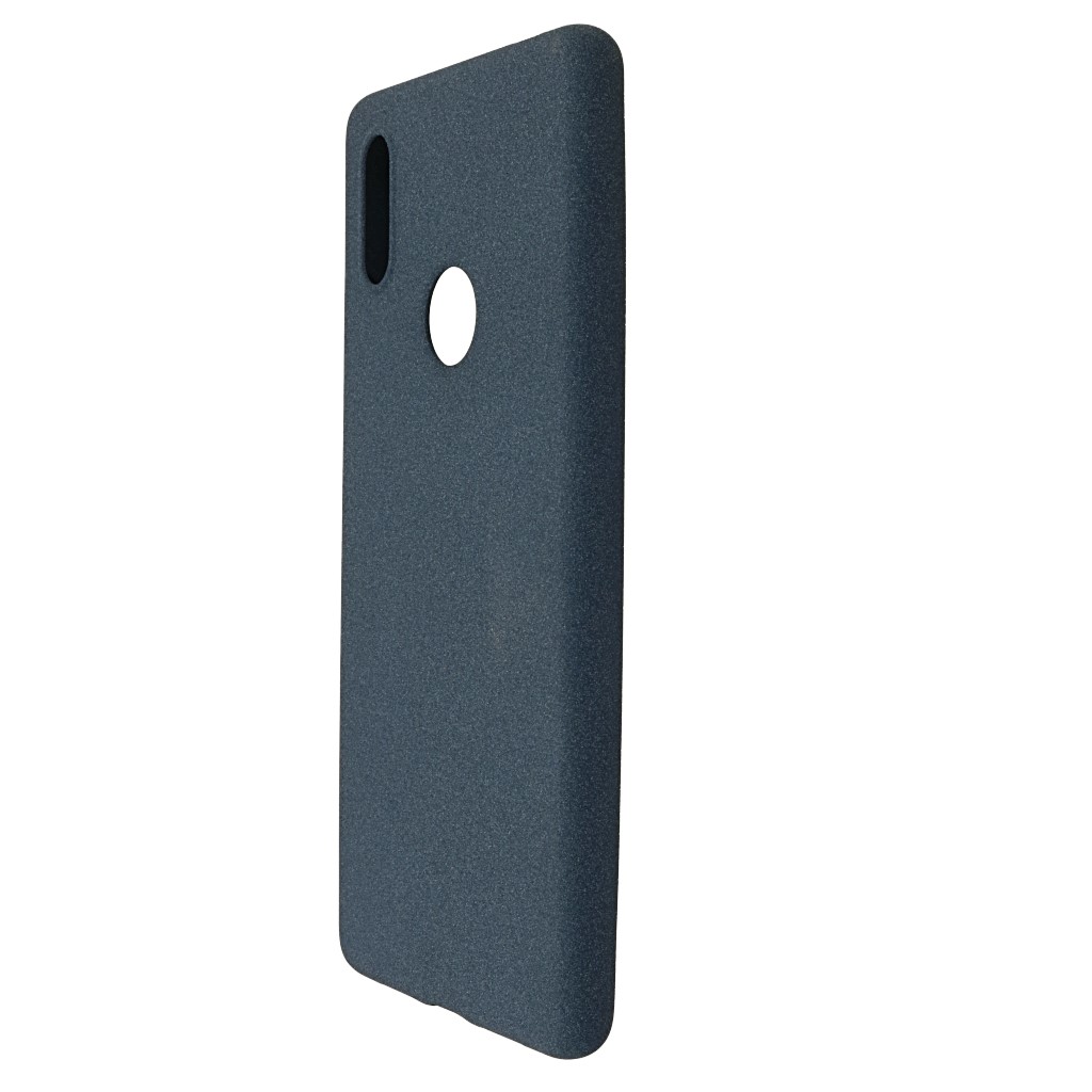 Pokrowiec etui silikonowe Plush Case niebieskie Xiaomi Mi 8 SE / 5