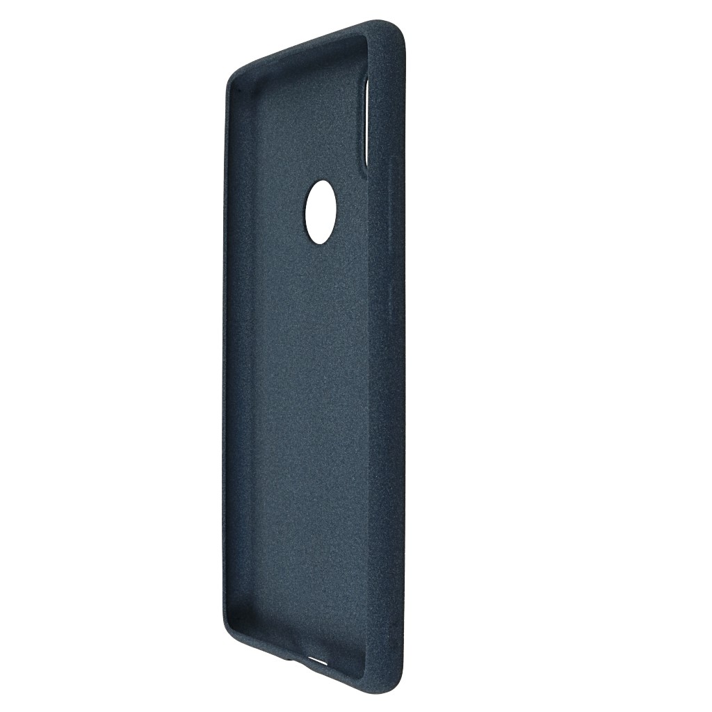 Pokrowiec etui silikonowe Plush Case niebieskie Xiaomi Mi 8 SE / 6