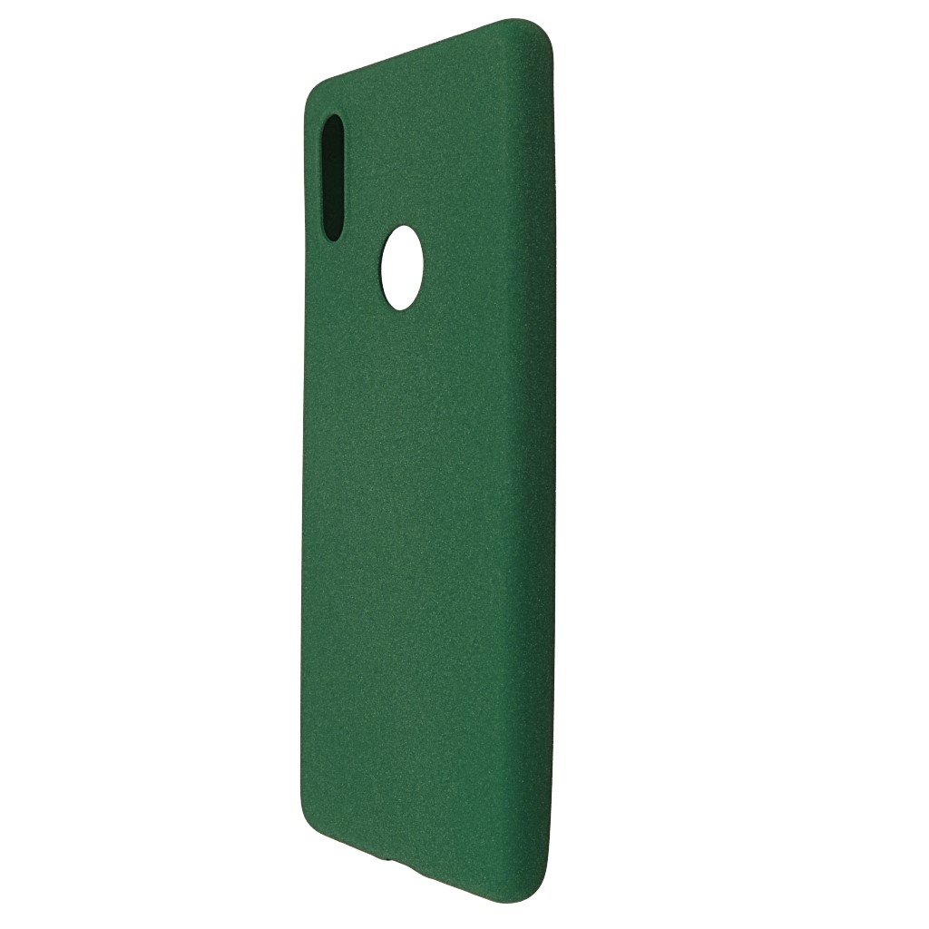 Pokrowiec etui silikonowe Plush Case zielone Xiaomi Mi 8 SE / 5