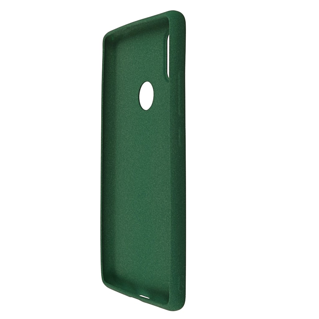 Pokrowiec etui silikonowe Plush Case zielone Xiaomi Mi 8 SE / 6