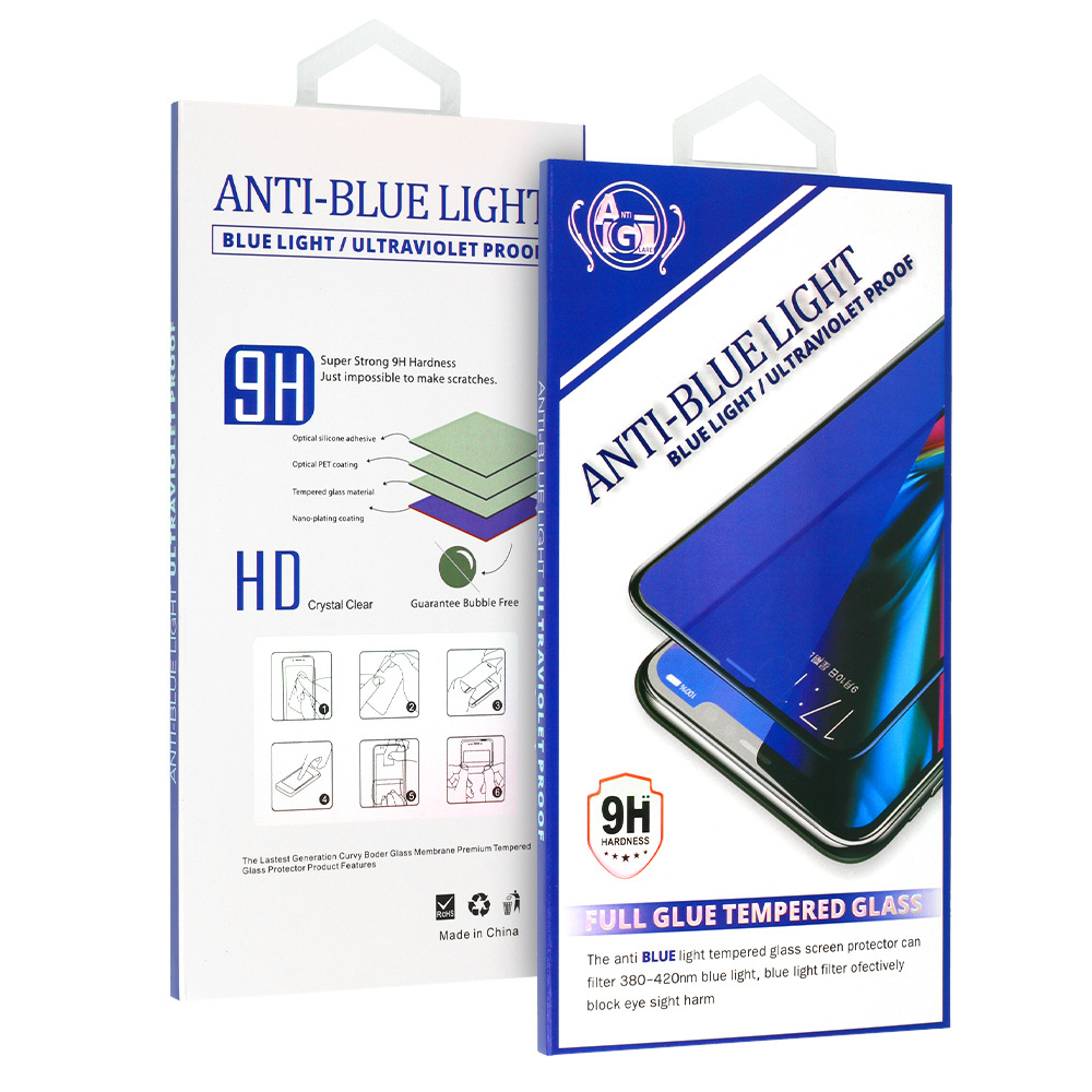 Szko hartowane Anti-Blue Glue APPLE iPhone 16 / 10