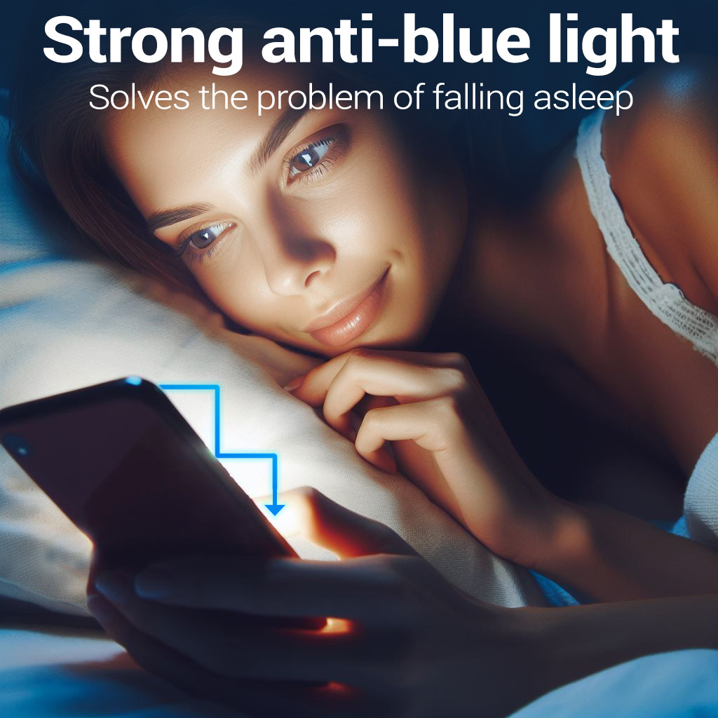Szko hartowane Anti-Blue Glue SAMSUNG Galaxy A02 / 7