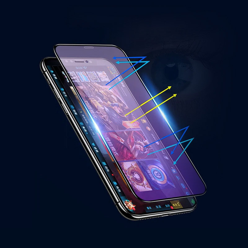 Szko hartowane Anti-Blue Glue SAMSUNG Galaxy A32 5G / 5