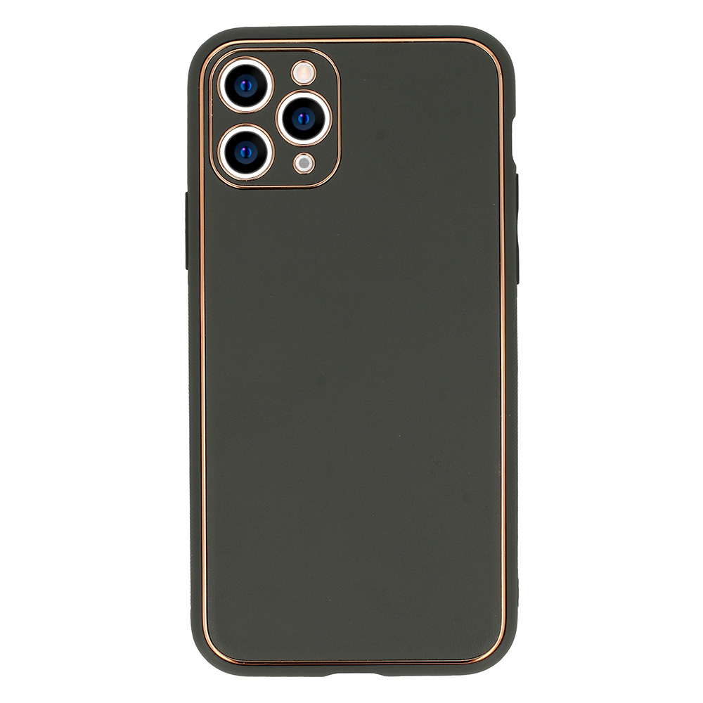 Pokrowiec etui silikonowe Luxury Case szare APPLE iPhone 11