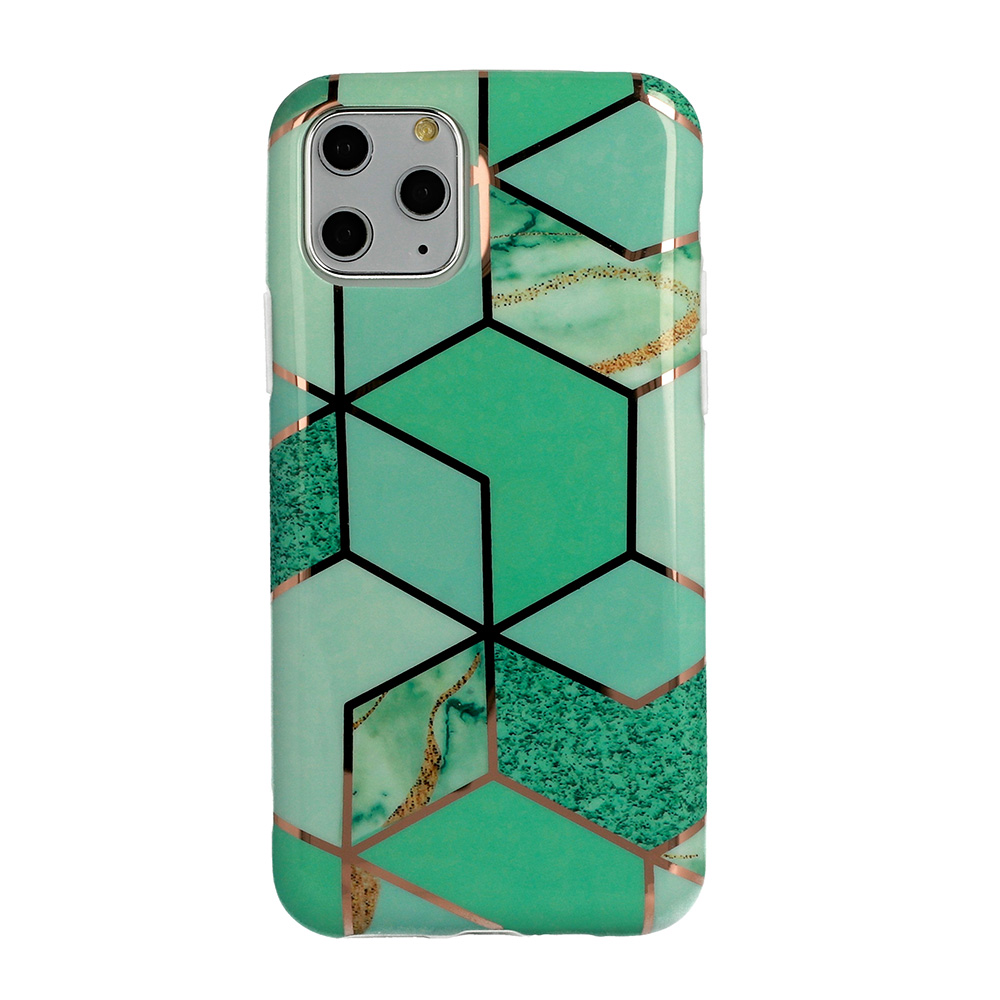 Pokrowiec etui Cosmo Marble Case zielone APPLE iPhone 11 Pro