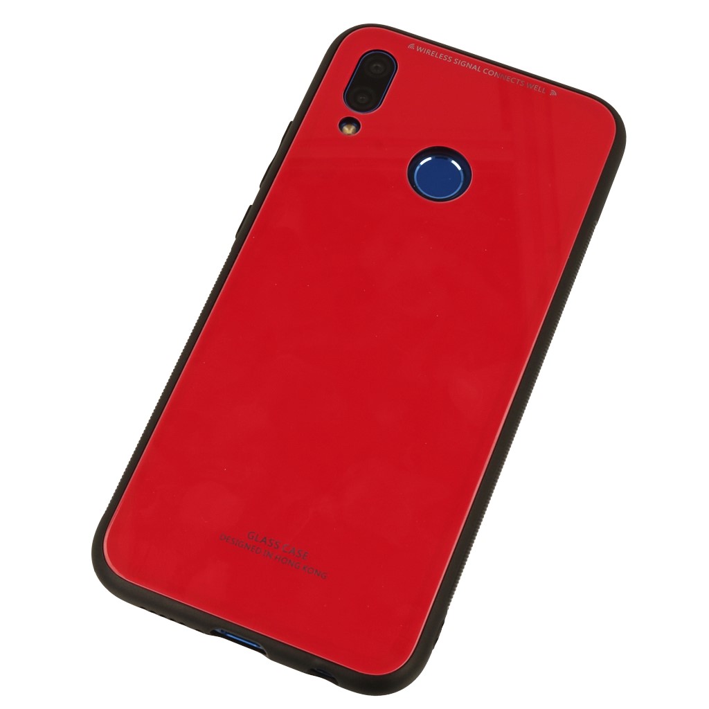 Pokrowiec back case Glass Case czerwone APPLE iPhone 12