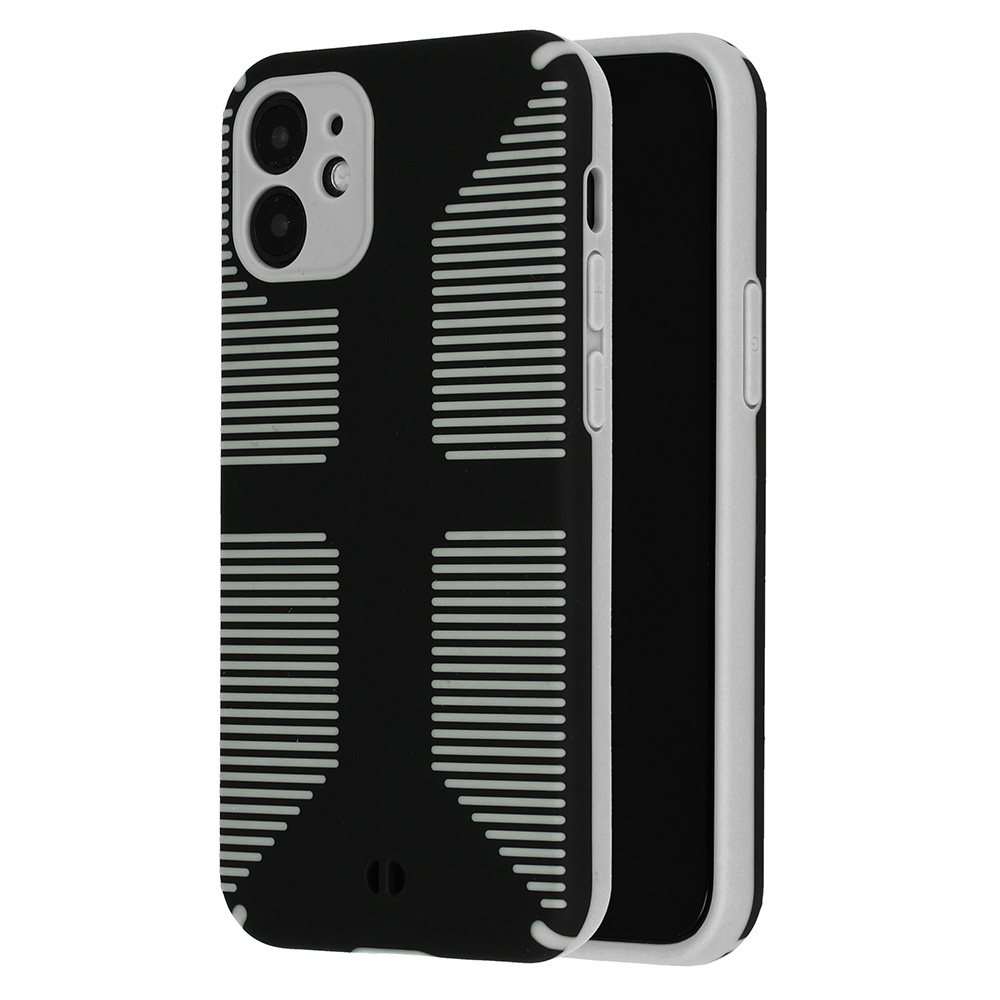 Pokrowiec etui pancerne Grip Case czarne APPLE iPhone 12 Mini