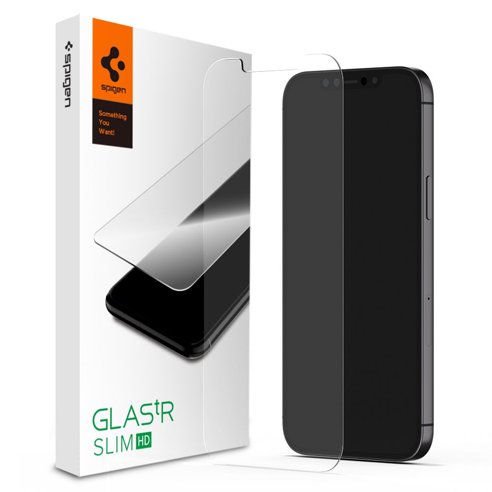 Szko hartowane Spigen Glas.tr Slim przeroczyste APPLE iPhone 12