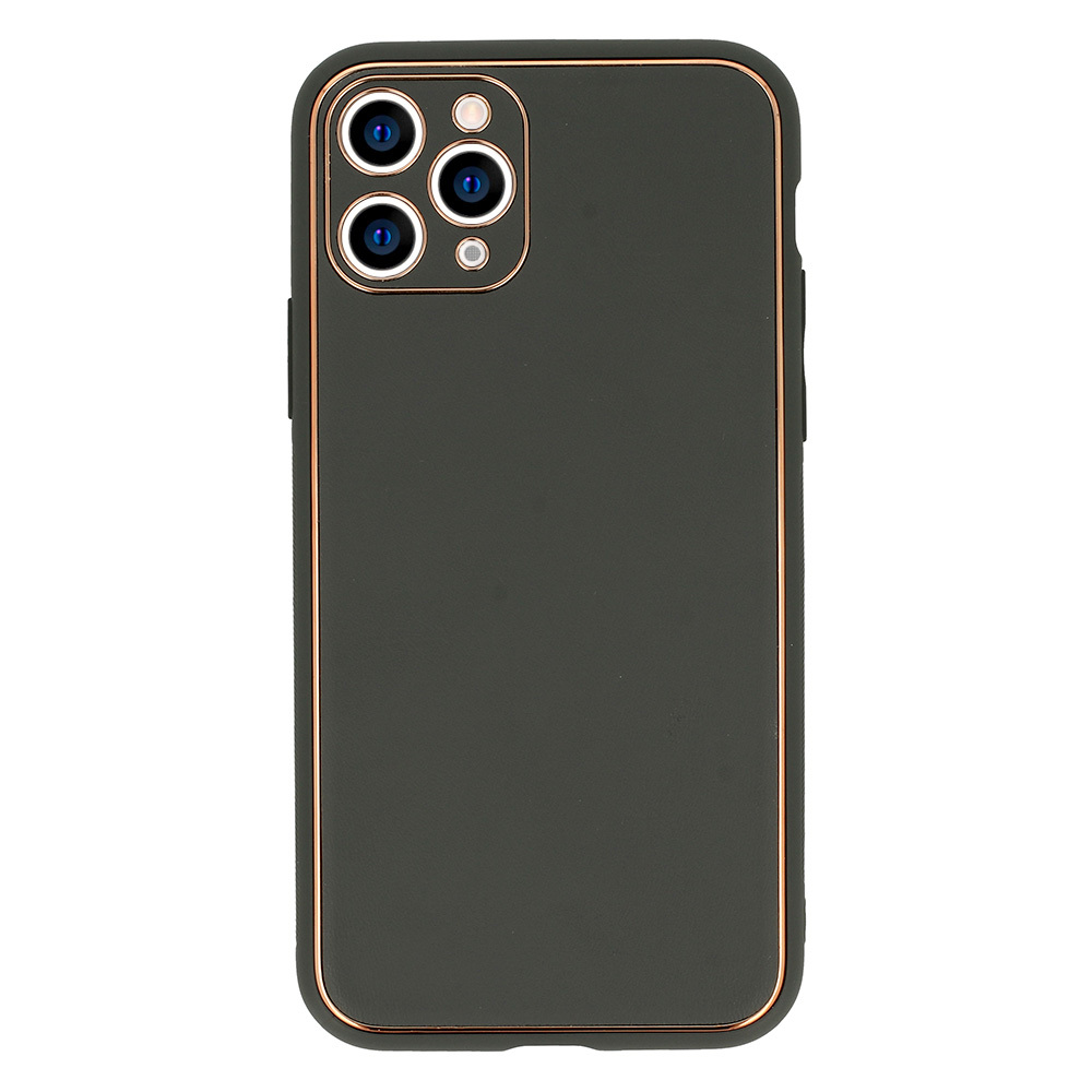 Pokrowiec etui silikonowe Luxury Case szare APPLE iPhone 14 Pro