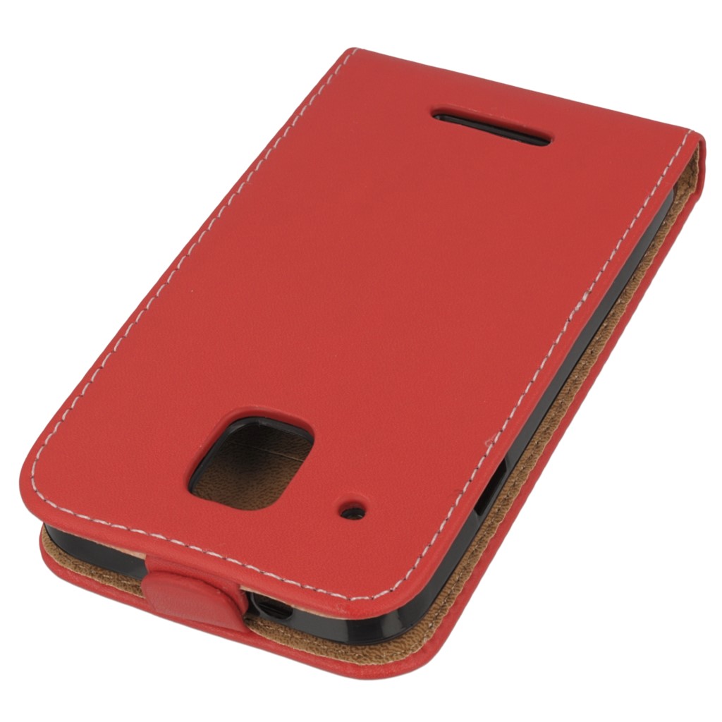 Pokrowiec z klapk na magnes Prestige Slim Flexi czerwony Allview C6 Quad 4G / 4