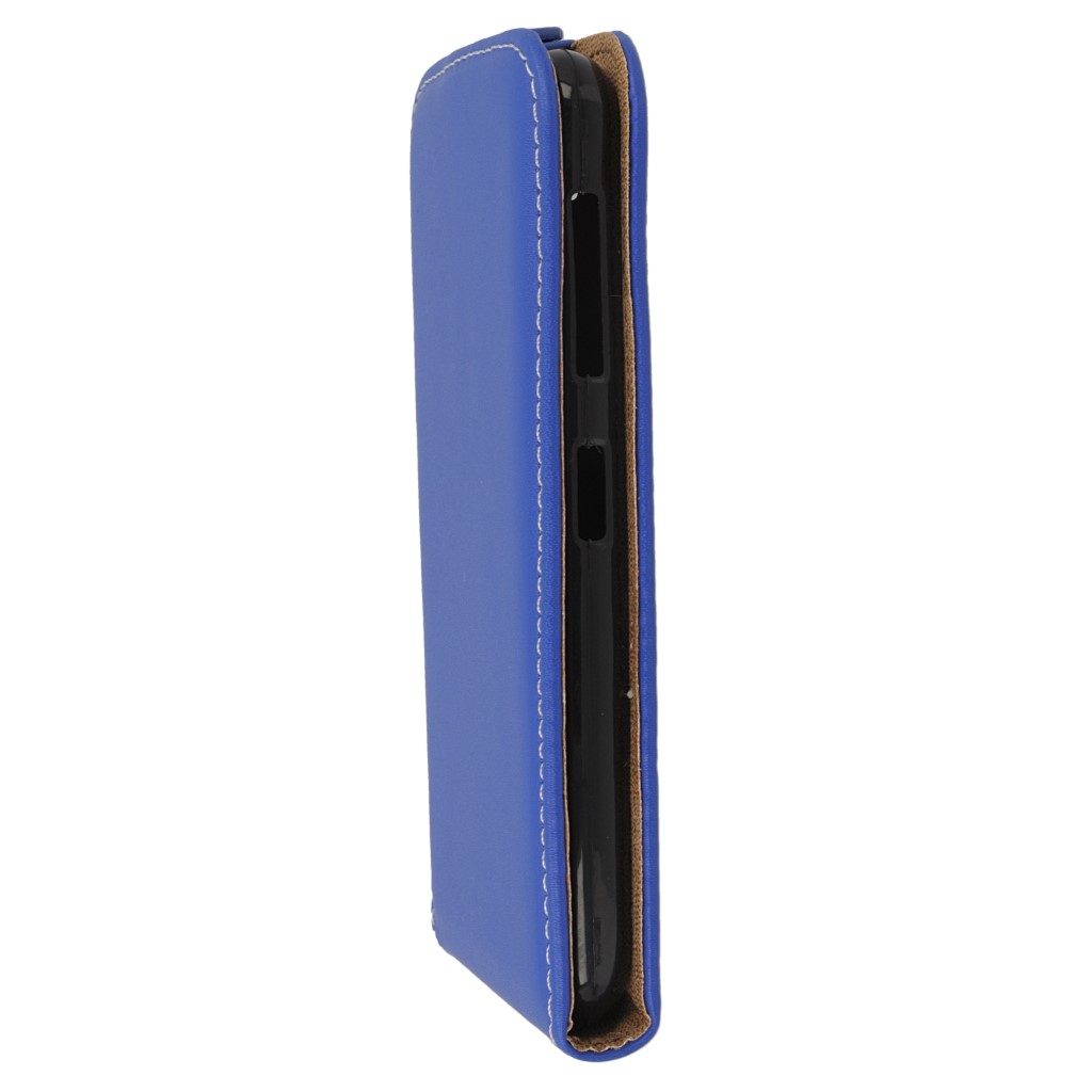 Pokrowiec z klapk na magnes Prestige Slim Flexi niebieski Allview Viper i4G / 6