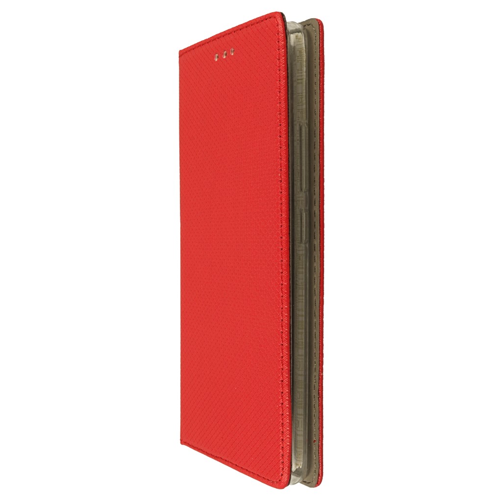 Pokrowiec etui z klapk Magnet Book czerwone ALCATEL 3C / 7