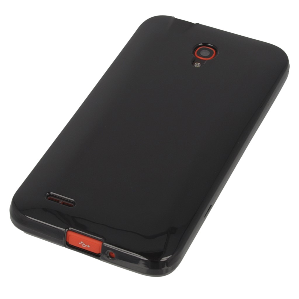 Pokrowiec silikonowe etui BACK CASE czarne SAMSUNG GT-i9190 Galaxy S4 mini