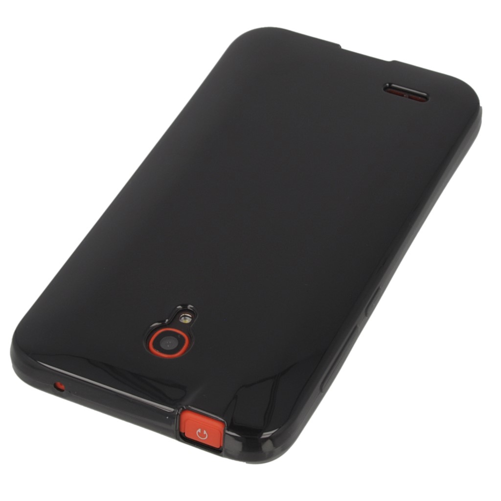 Pokrowiec silikonowe etui BACK CASE czarne SAMSUNG GT-i9190 Galaxy S4 mini / 2