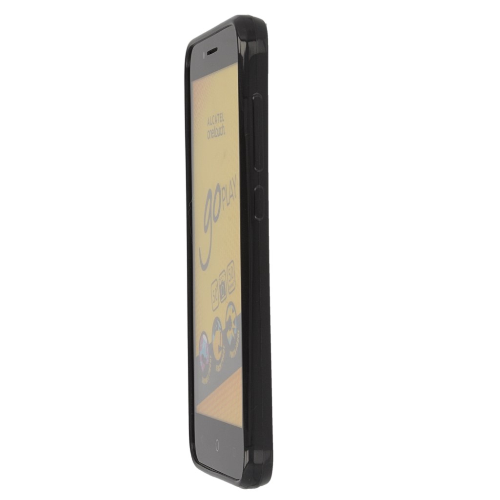 Pokrowiec silikonowe etui BACK CASE czarne SAMSUNG GT-i9190 Galaxy S4 mini / 7