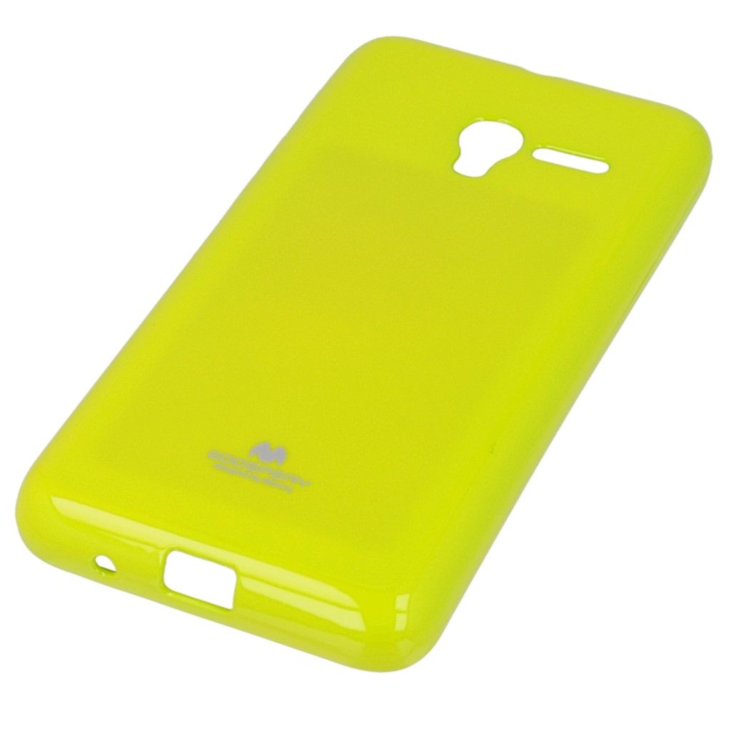 Pokrowiec etui silikonowe Mercury JELLY CASE limonkowe HTC One A9