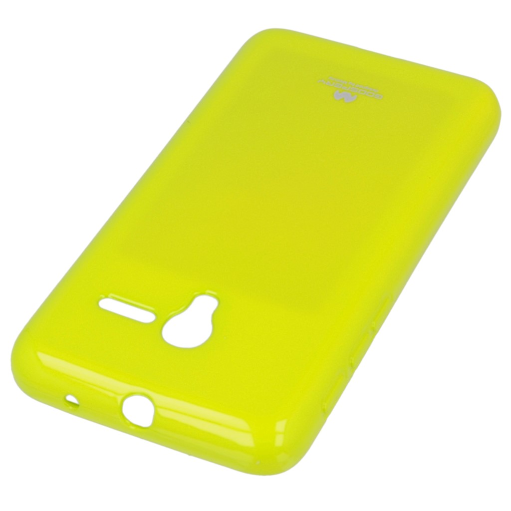 Pokrowiec etui silikonowe Mercury JELLY CASE limonkowe HTC One A9 / 2