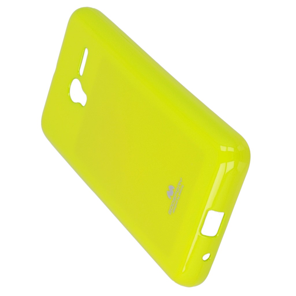 Pokrowiec etui silikonowe Mercury JELLY CASE limonkowe HTC One A9 / 5