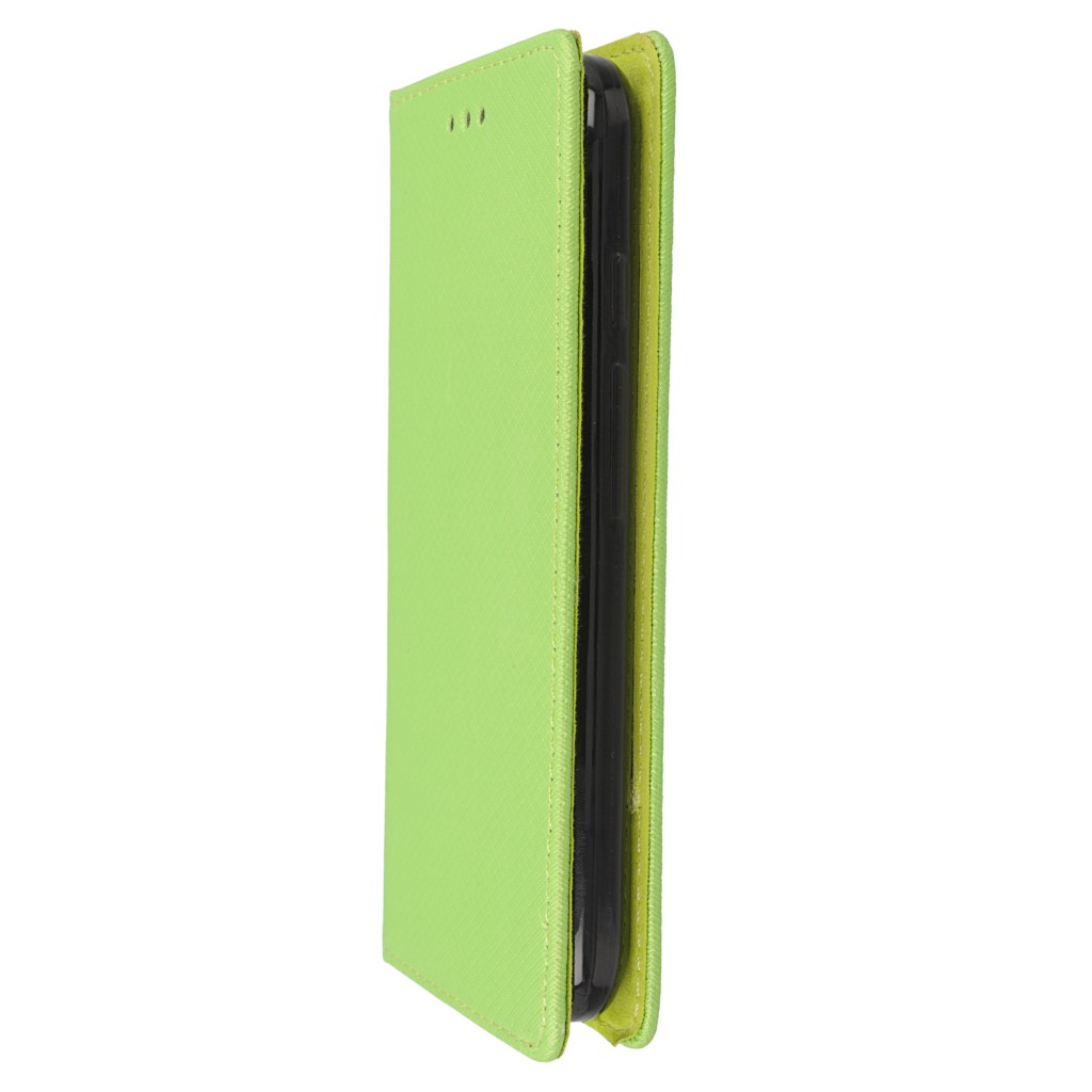 Pokrowiec etui z klapk Magnet Book zielone ALCATEL Pixi 4 5 cali 4050X / 6