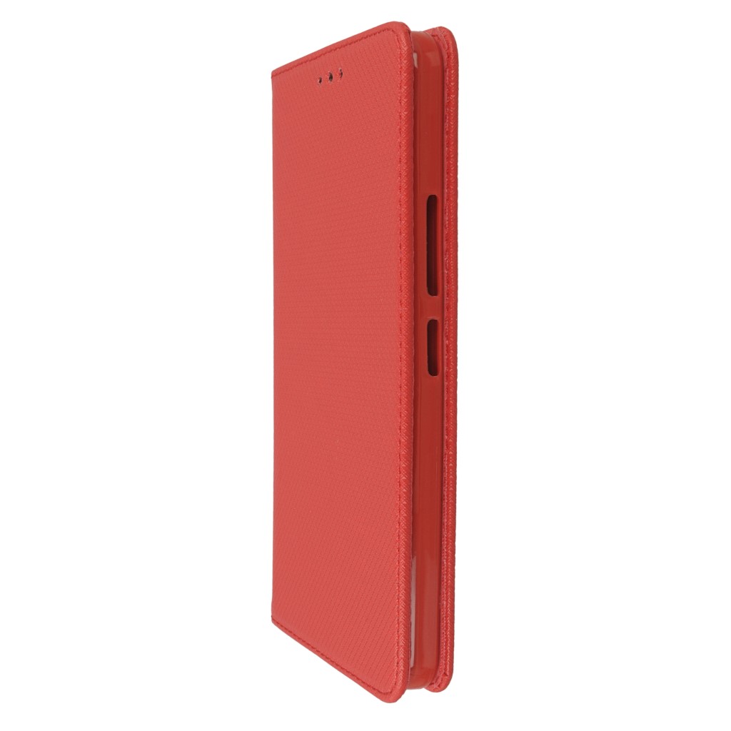 Pokrowiec etui z klapk Magnet Book czerwone ALCATEL Pixi 4 6 cali 8050D / 5