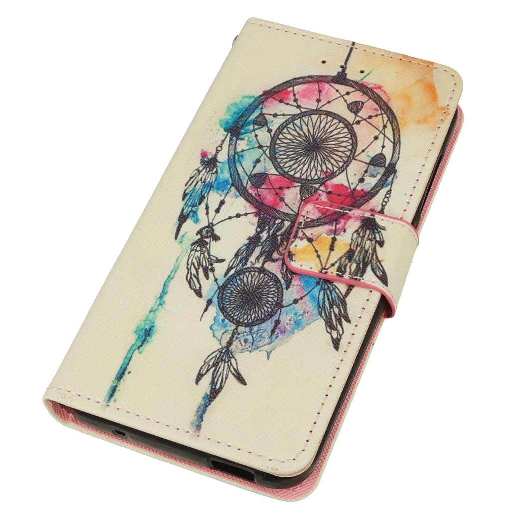 Pokrowiec etui portfelowe Wallet Design �apacz Sn�w Boho ALCATEL U5 3G / 2