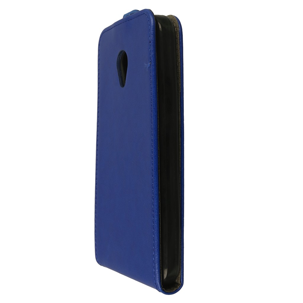 Pokrowiec z klapk na magnes Prestige Slim Flexi niebieski ALCATEL U5 3G / 4
