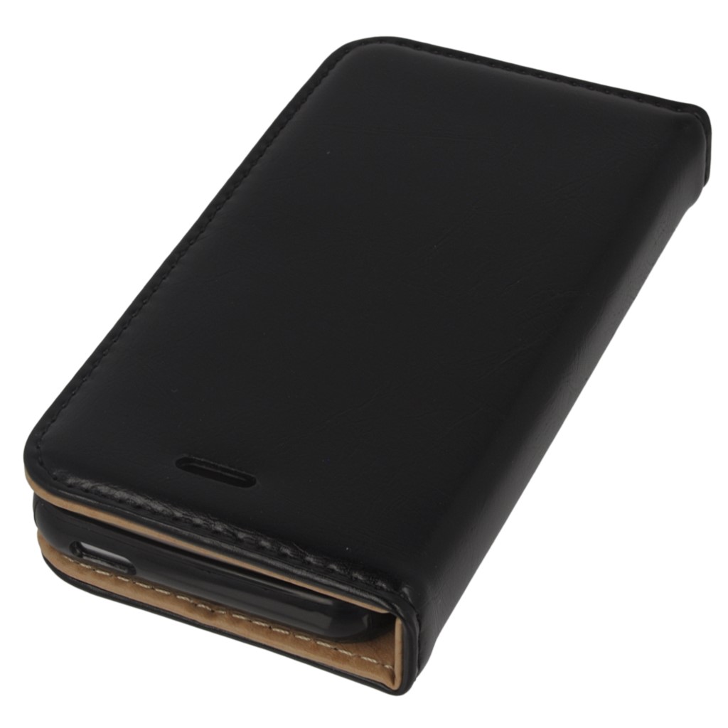 Pokrowiec etui skrzane Flexi Book Special czarne Xiaomi Redmi Note 4X / 3