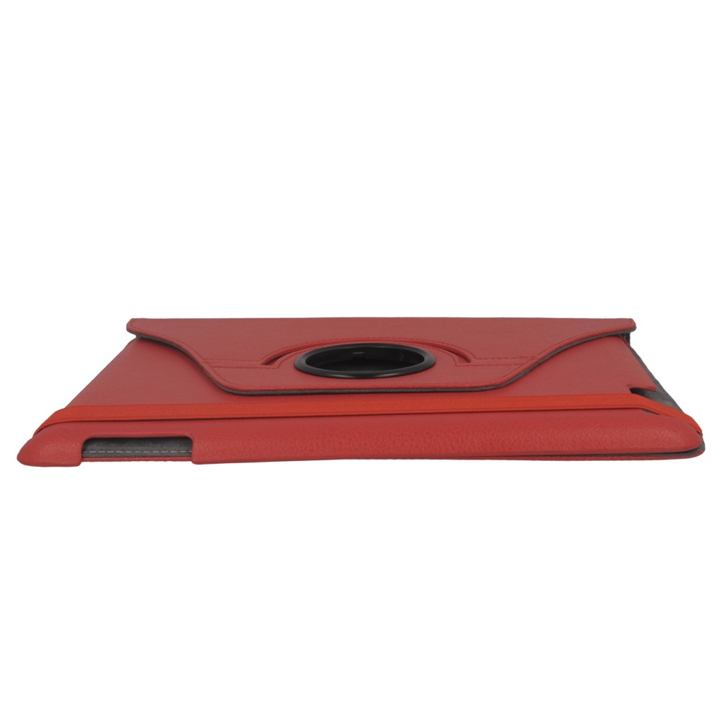 Pokrowiec etui obrotowe czerwone APPLE iPad 2 / 4