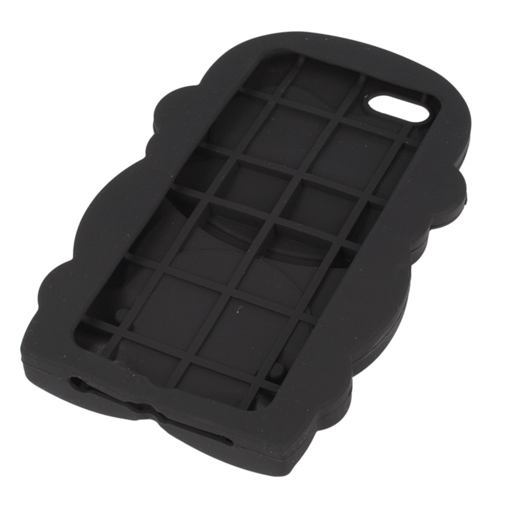 Pokrowiec etui silikonowe 3D Mapka czarne APPLE iPhone 6s / 7