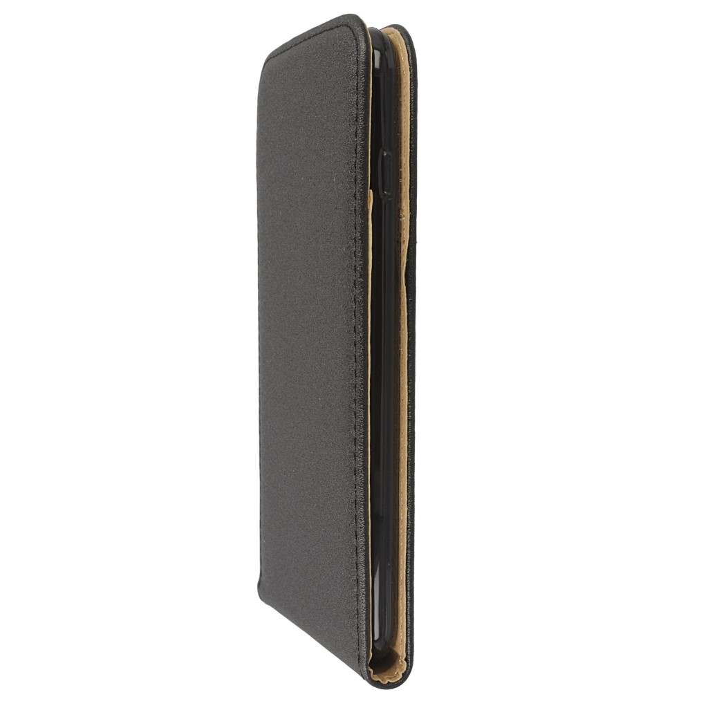 Pokrowiec z klapk na magnes Prestige Slim Flexi czarny APPLE iPhone 7 Plus / 7