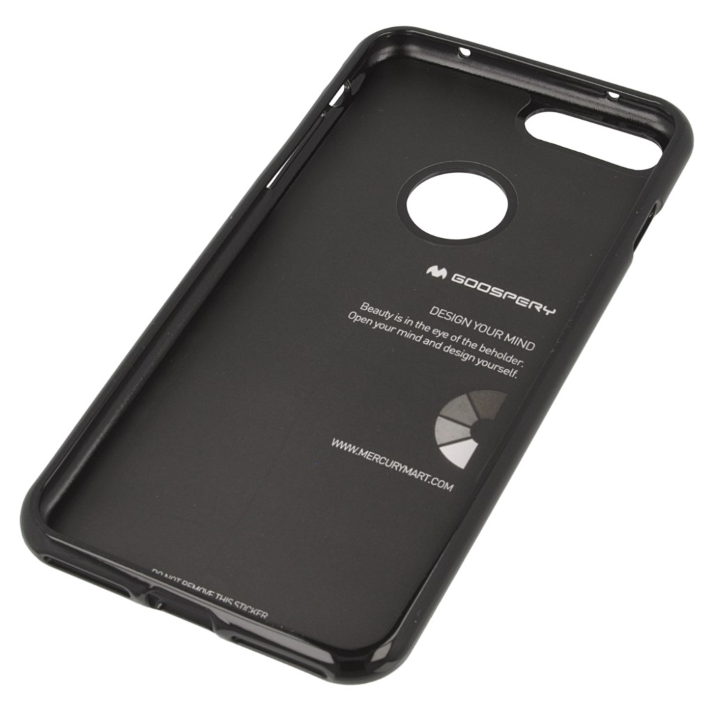 Pokrowiec Jelly Case czarny APPLE iPhone 8 Plus / 3