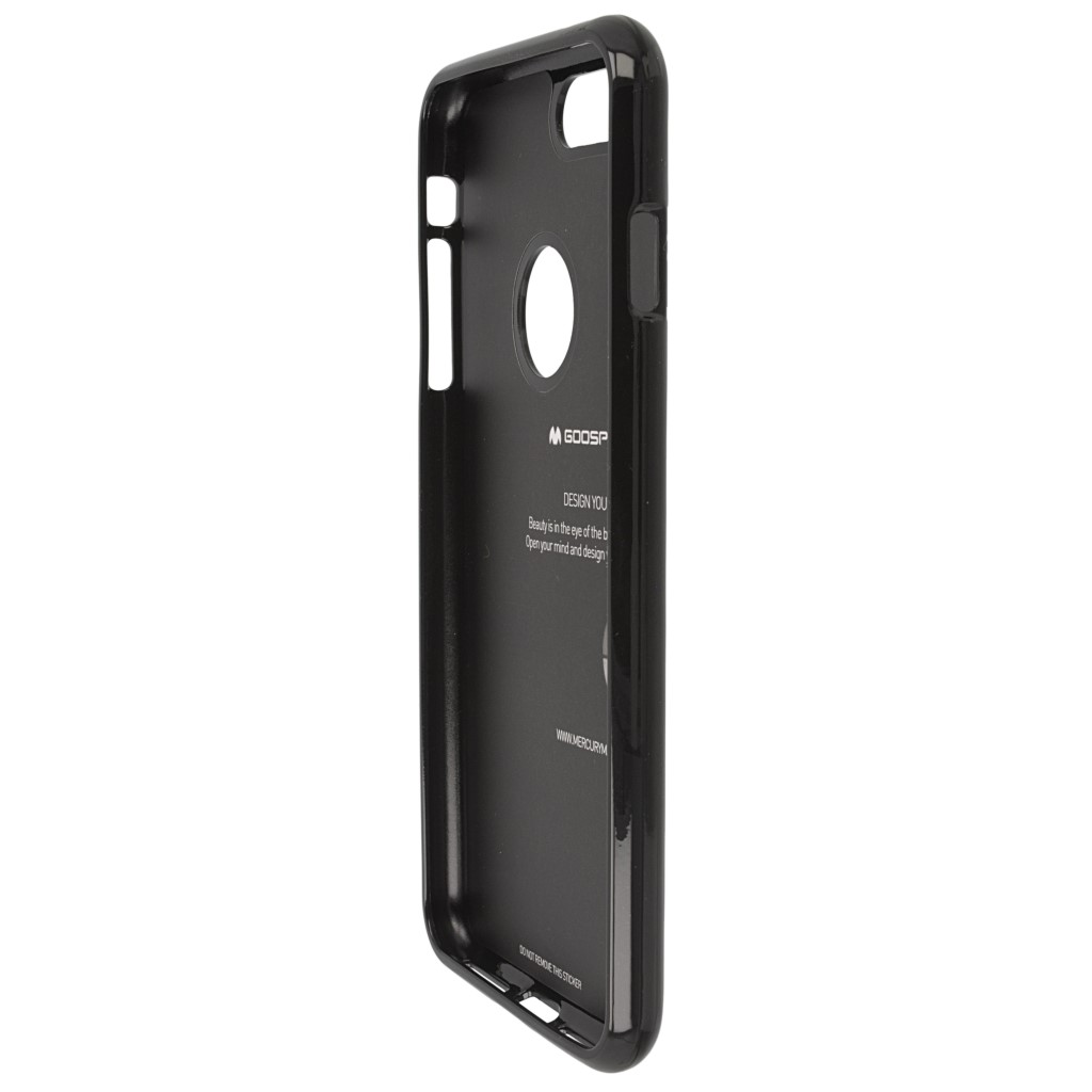 Pokrowiec Jelly Case czarny APPLE iPhone 8 Plus / 7