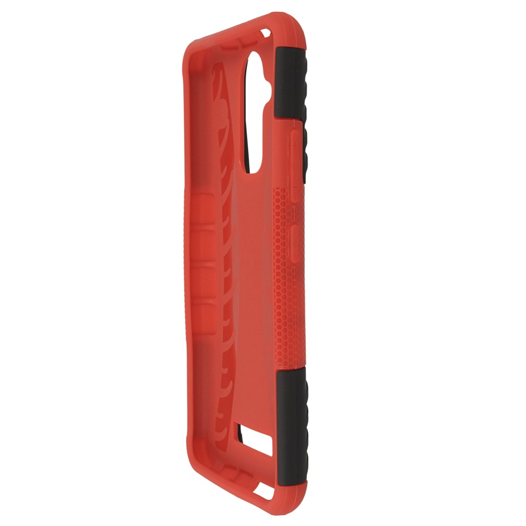 Pokrowiec etui pancerne Hybrid Case czerwony ASUS Zenfone 3 Max ZC520TL / 7