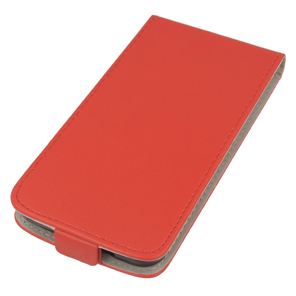 Pokrowiec z klapk na magnes Prestige Slim Flexi czerwony ASUS ZenFone C / 2