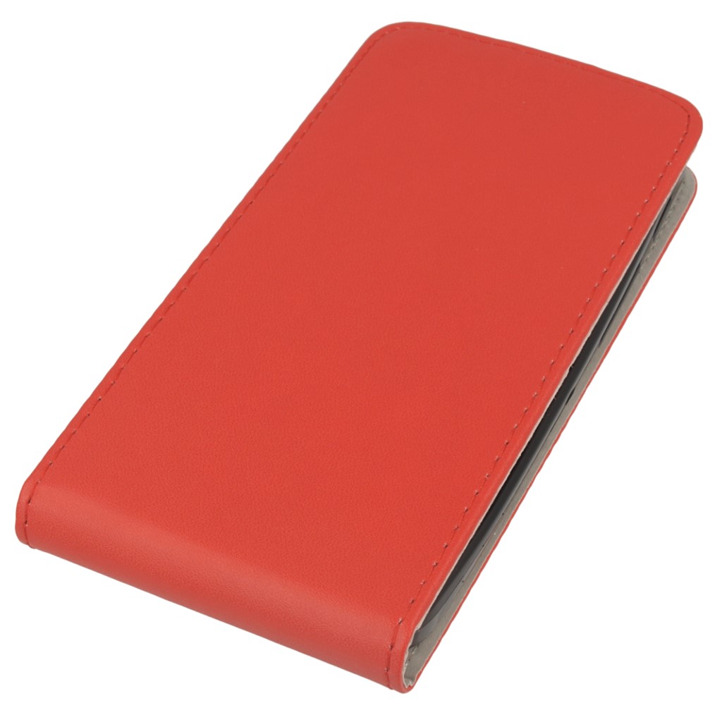 Pokrowiec z klapk na magnes Prestige Slim Flexi czerwony ASUS ZenFone C / 3