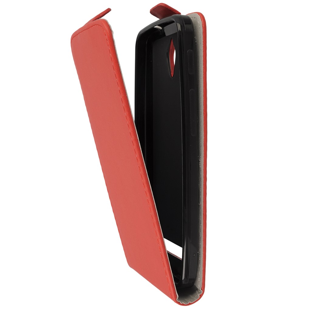 Pokrowiec z klapk na magnes Prestige Slim Flexi czerwony ASUS ZenFone C / 7