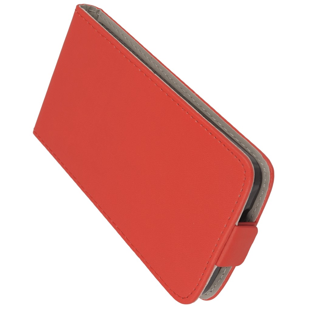 Pokrowiec z klapk na magnes Prestige Slim Flexi czerwony ASUS ZenFone C / 8