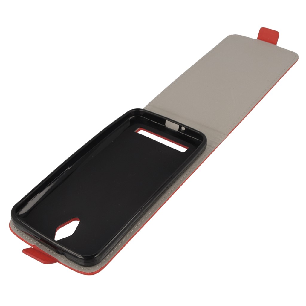 Pokrowiec z klapk na magnes Prestige Slim Flexi czerwony ASUS ZenFone C / 9