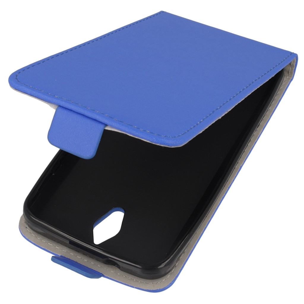 Pokrowiec z klapk na magnes Prestige Slim Flexi niebieski ASUS ZenFone C