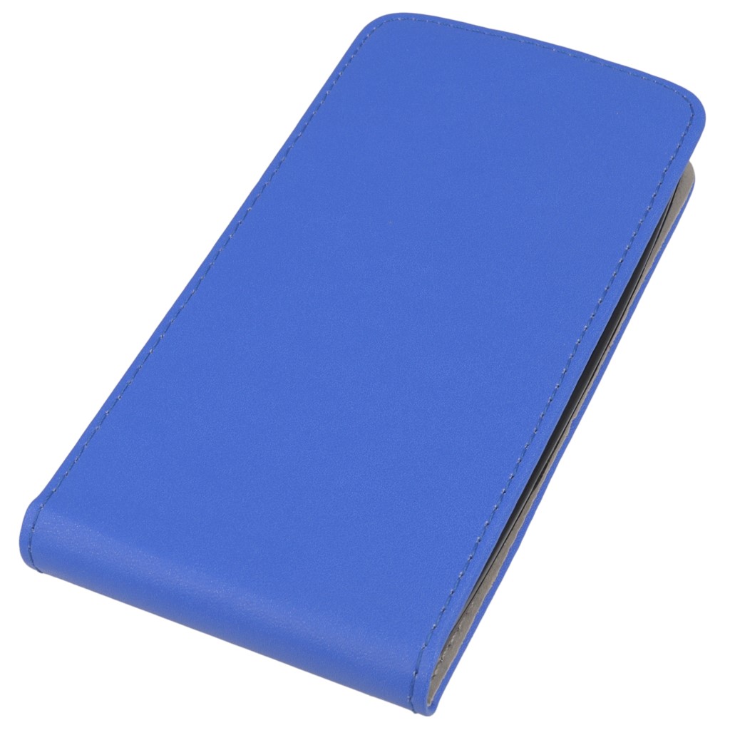 Pokrowiec z klapk na magnes Prestige Slim Flexi niebieski ASUS ZenFone C / 3