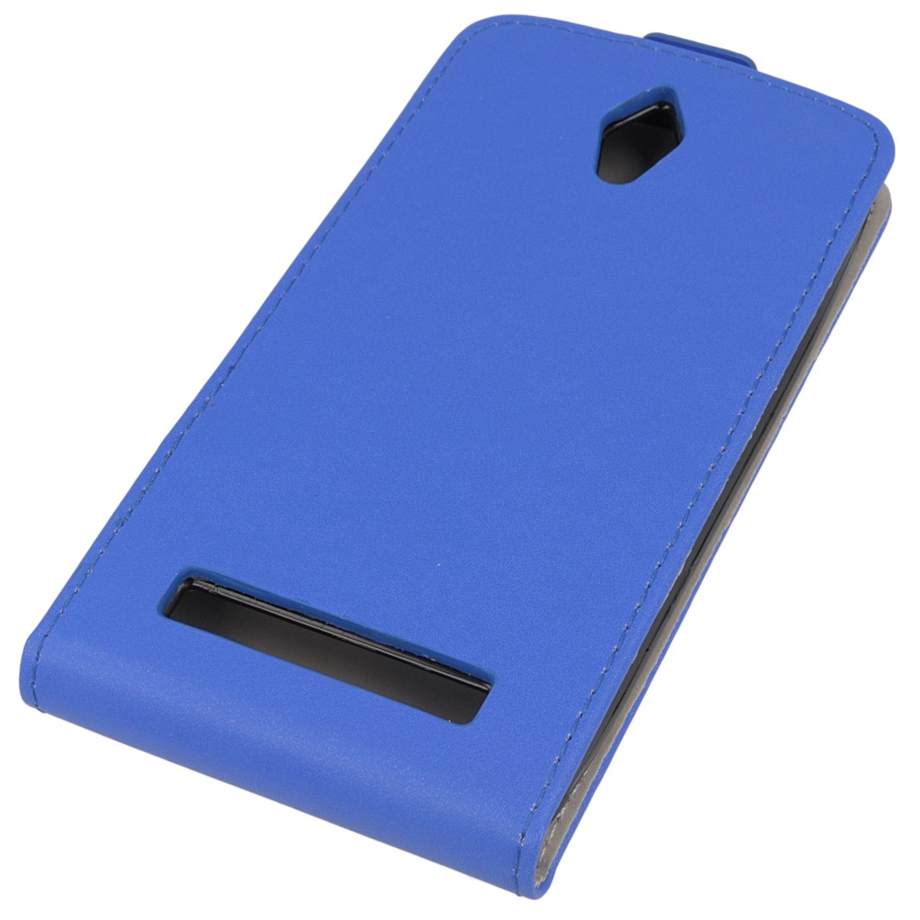 Pokrowiec z klapk na magnes Prestige Slim Flexi niebieski ASUS ZenFone C / 5