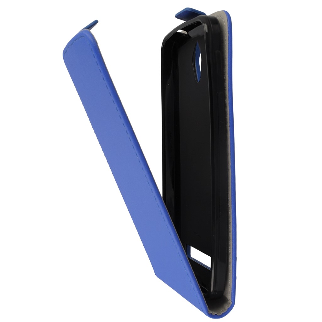Pokrowiec z klapk na magnes Prestige Slim Flexi niebieski ASUS ZenFone C / 7