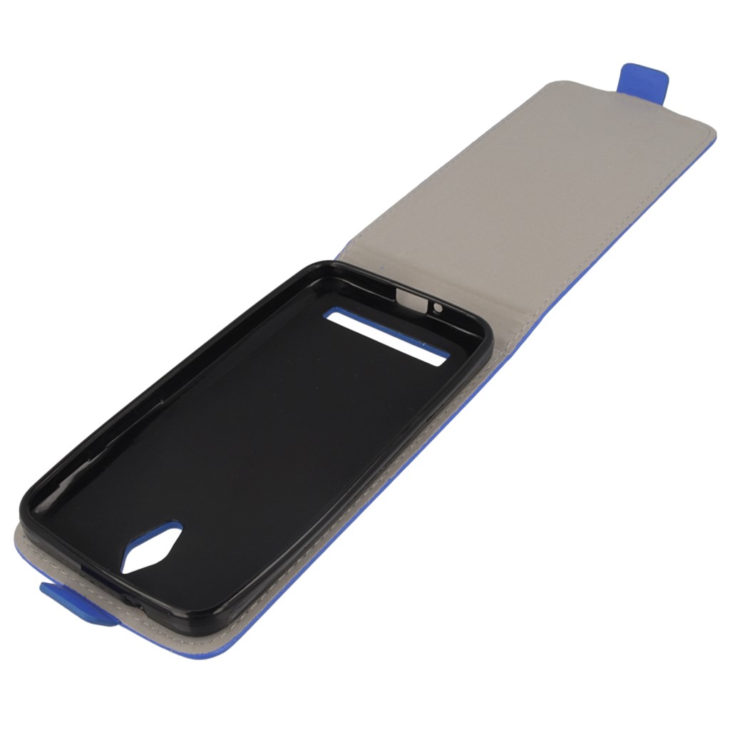 Pokrowiec z klapk na magnes Prestige Slim Flexi niebieski ASUS ZenFone C / 9