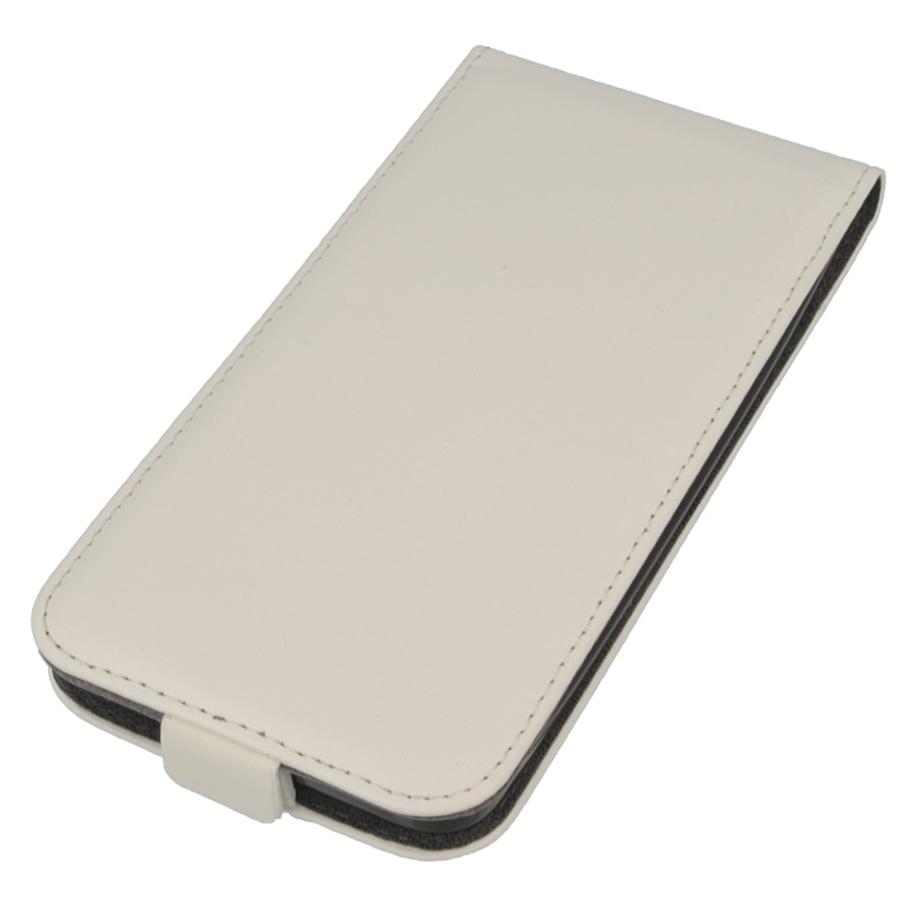 Pokrowiec z klapk na magnes Prestige Slim Flexi biay ASUS Zenfone Go ZC500TG / 2