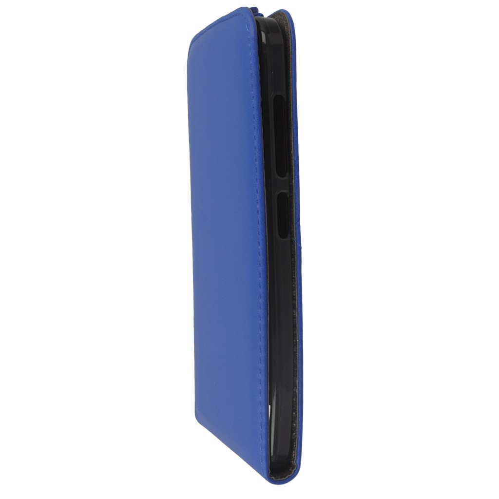 Pokrowiec z klapk na magnes Prestige Slim Flexi niebieski ASUS Zenfone Go ZC500TG / 6