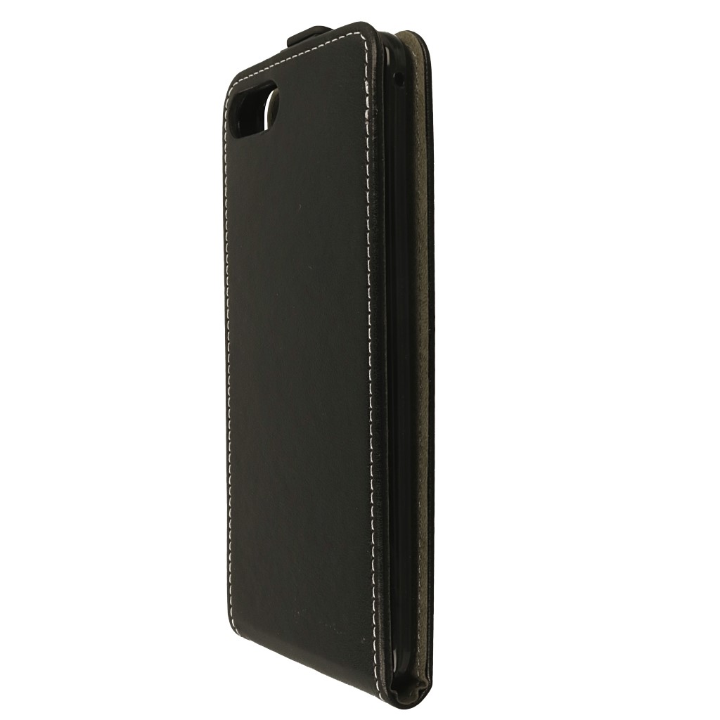 Pokrowiec z klapk na magnes Prestige Slim Flexi czarny ASUS Zenfone 4 Max ZC520KL / 5