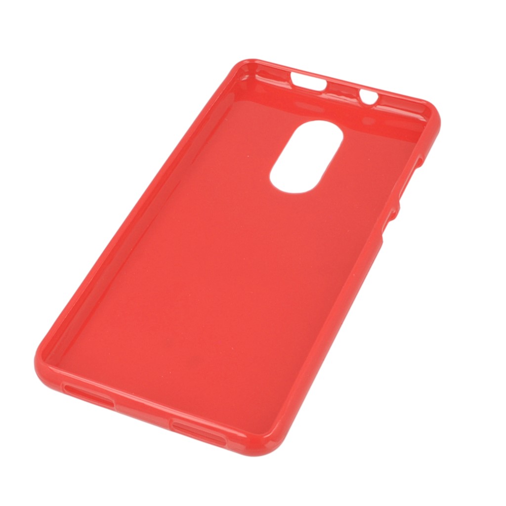 Pokrowiec etui oryginalne myPhone silikonowe BACK CASE czerwone myPhone City / 2